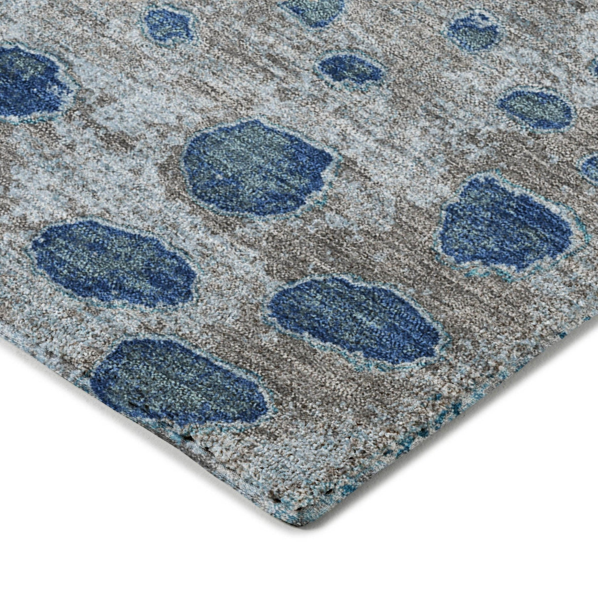 Dalyn Kochi KC13 Gray Rug corner detail