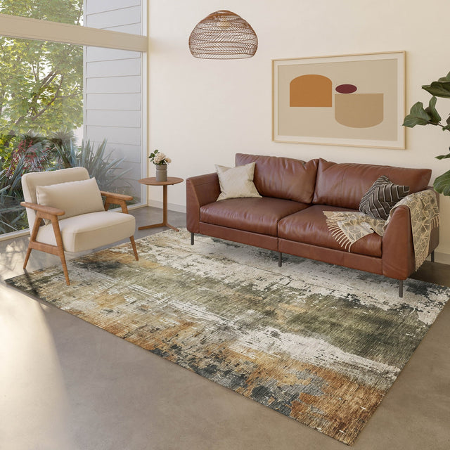 Dalyn Kochi KC14 Putty Rug shown in a room