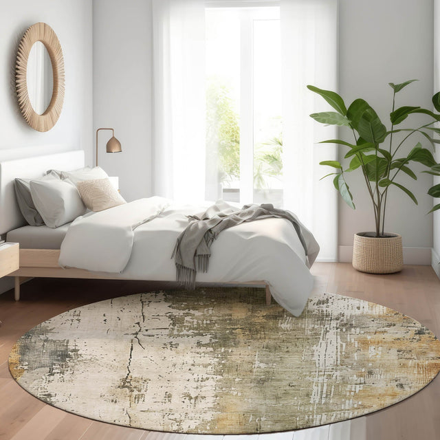 Dalyn Kochi KC14 Putty Rug shown in a room