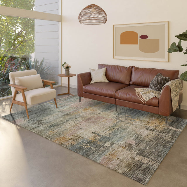 Dalyn Kochi KC15 Granite Rug shown in a room
