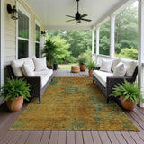 Dalyn Kochi KC2 Copper Rug outdoor lifestyle image