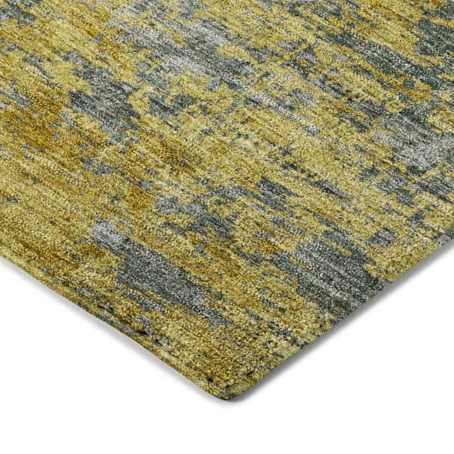 Dalyn Kochi KC2 Gold Rug corner detail