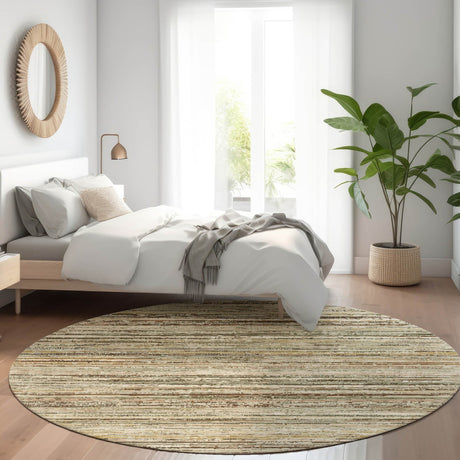Dalyn Kochi KC3 Mocha Rug shown in a room