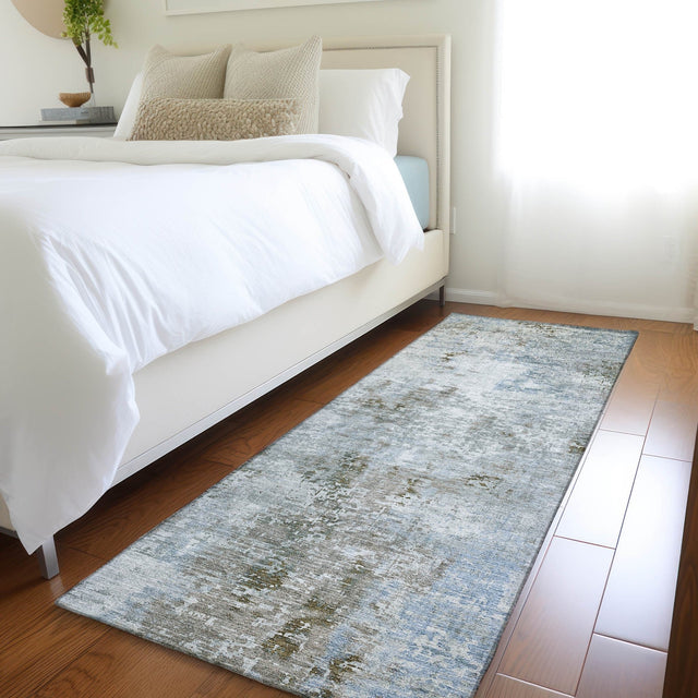 Dalyn Kochi KC4 Mocha Rug shown in a room