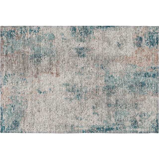 Dalyn Kochi KC4 Teal Rug rectangular rug