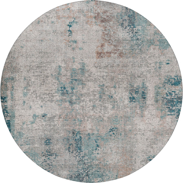 Dalyn Kochi KC4 Teal Rug round rug