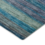 Dalyn Kochi KC5 Blue Rug corner detail