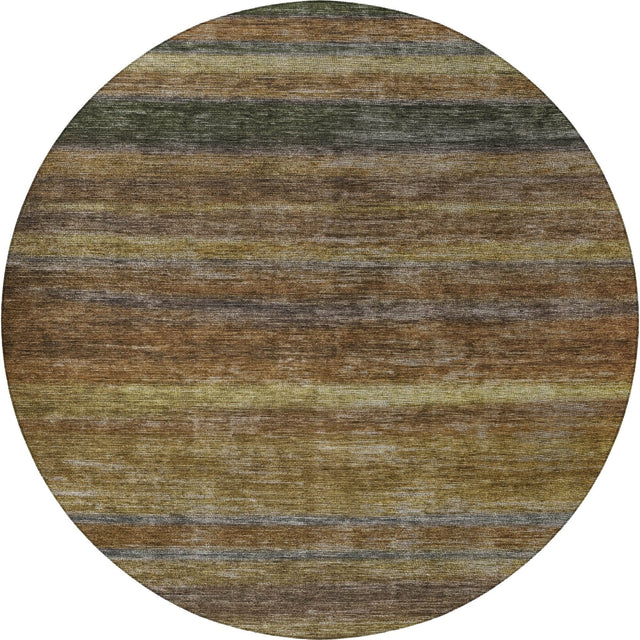 Dalyn Kochi KC5 Brown Rug round rug