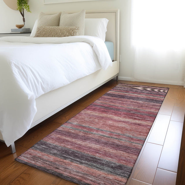 Dalyn Kochi KC5 Merlot Rug shown in a room
