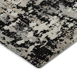 Dalyn Kochi KC7 Black Rug corner detail