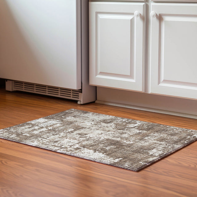 Dalyn Kochi KC7 Brown Rug shown in a room