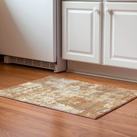Dalyn Kochi KC7 Copper Rug shown in a room