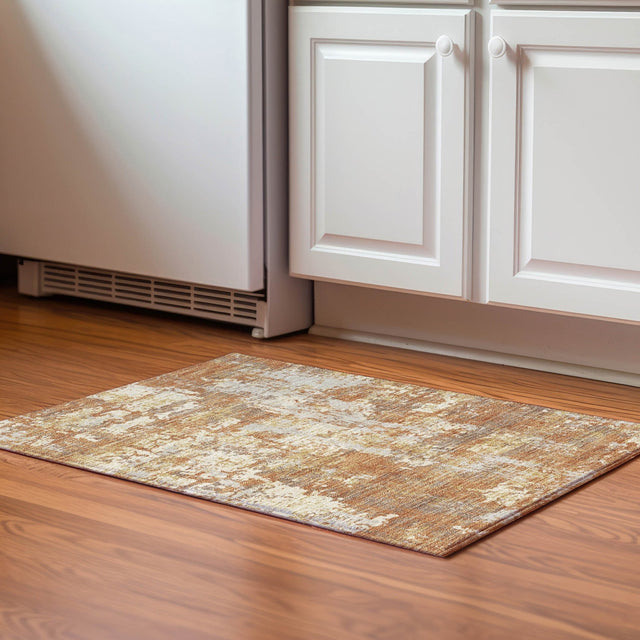Dalyn Kochi KC7 Copper Rug shown in a room