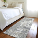 Dalyn Kochi KC7 Gray Rug shown in a room