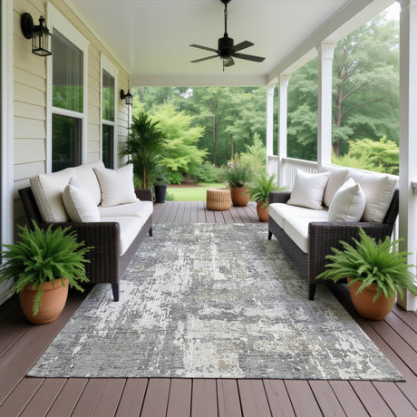 Dalyn Kochi KC7 Gray Rug outdoor lifestyle image