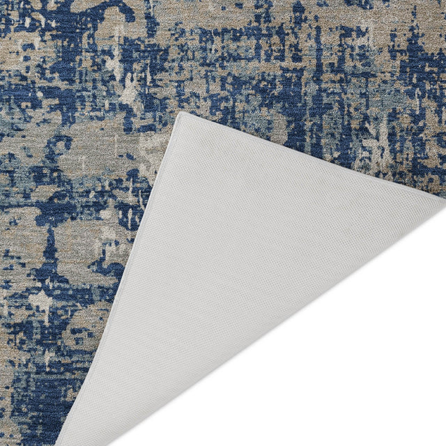 Dalyn Kochi KC7 Navy Rug backing detail