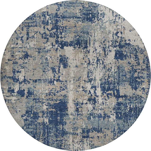 Dalyn Kochi KC7 Navy Rug round rug