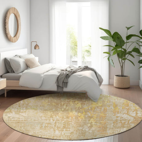 Dalyn Kochi KC8 Khaki Rug shown in a room