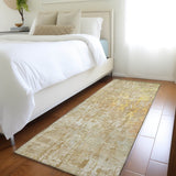 Dalyn Kochi KC8 Khaki Rug shown in a room