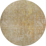 Dalyn Kochi KC8 Khaki Rug round rug