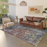 Dalyn Kochi KC8 Plum Rug shown in a room