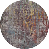 Dalyn Kochi KC8 Plum Rug round rug