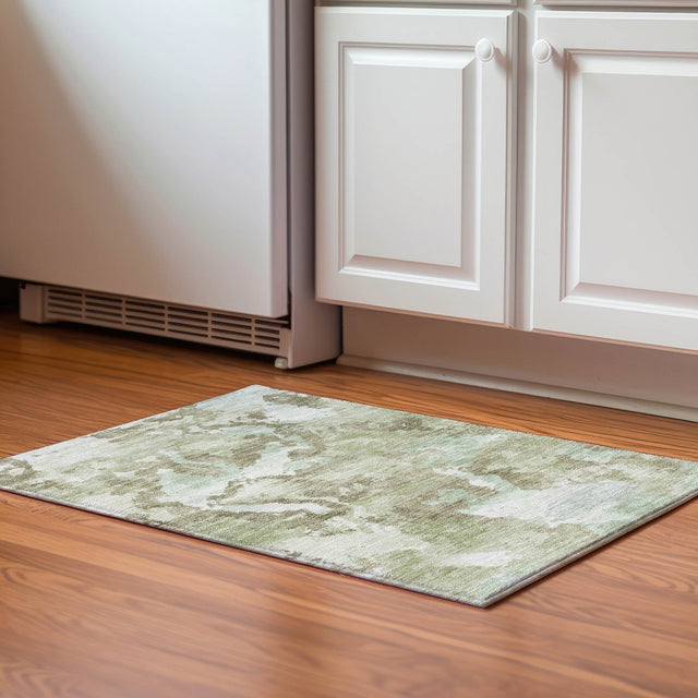 Dalyn Kochi KC9 Aloe Rug shown in a room