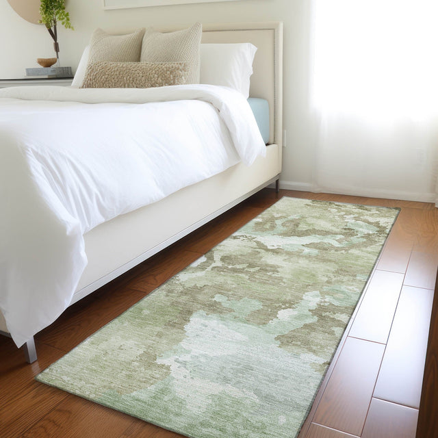 Dalyn Kochi KC9 Aloe Rug shown in a room