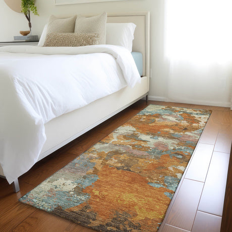 Dalyn Kochi KC9 Copper Rug shown in a room