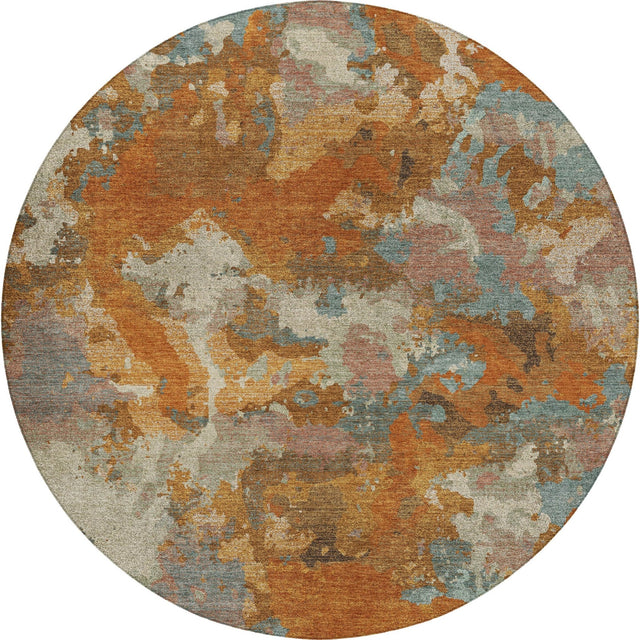 Dalyn Kochi KC9 Copper Rug round rug