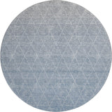 Dalyn Lazio LZ2 Blue Rug round rug