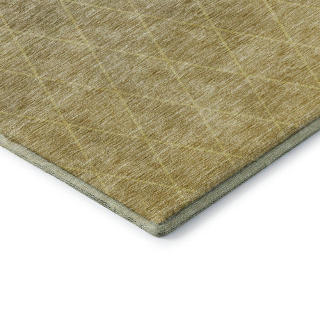 Dalyn Lazio LZ2 Gold Rug corner detail