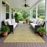Dalyn Lazio LZ2 Gold Rug outdoor lifestyle image