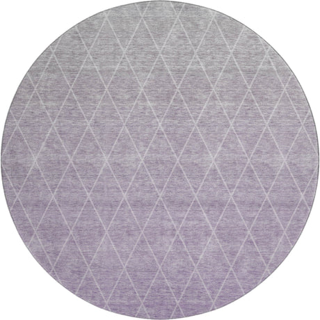 Dalyn Lazio LZ2 Lavender Rug round rug