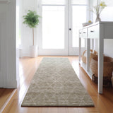 Dalyn Lazio LZ2 Taupe Rug shown in a room