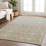 Dalyn Lazio LZ2 Taupe Rug shown in a room