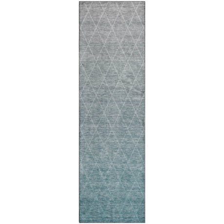 Dalyn Lazio LZ2 Teal Rug runner rug