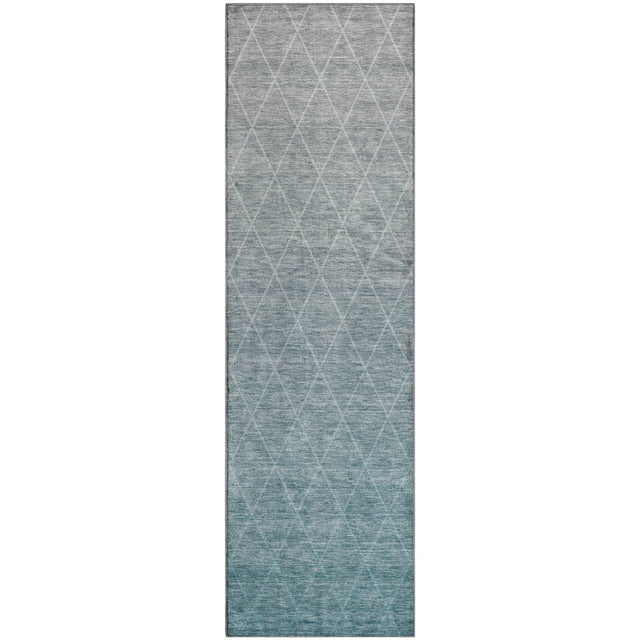 Dalyn Lazio LZ2 Teal Rug runner rug