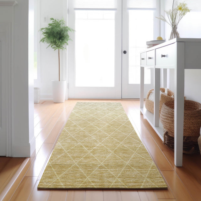 Dalyn Lazio LZ2 Wheat Rug shown in a room