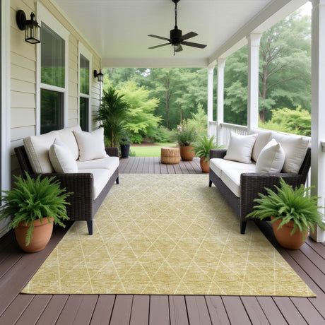 Dalyn Lazio LZ2 Wheat Rug outdoor lifestyle image