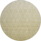 Dalyn Lazio LZ2 Wheat Rug round rug