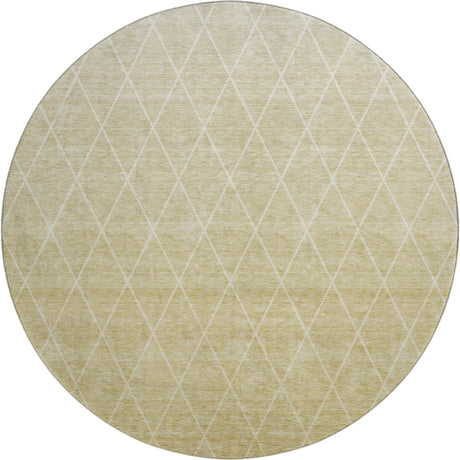 Dalyn Lazio LZ2 Wheat Rug round rug