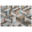Dalyn Lorenzo LN1 Brown Rug rectangular rug