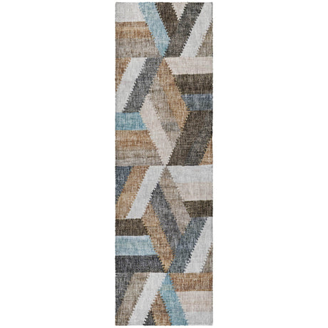 Dalyn Lorenzo LN1 Brown Rug runner rug
