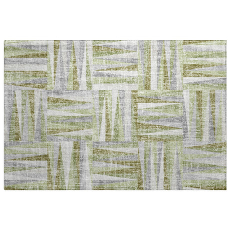 Dalyn Lorenzo LN2 Green Rug rectangular rug