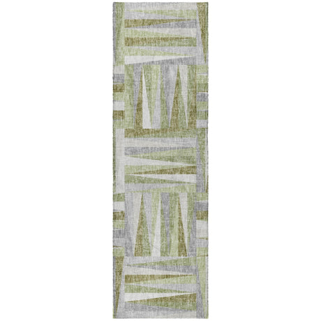 Dalyn Lorenzo LN2 Green Rug runner rug