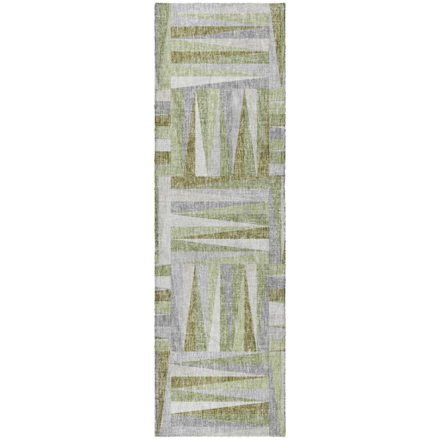 Dalyn Lorenzo LN2 Green Rug runner rug