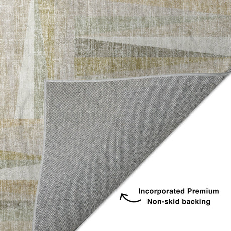 Dalyn Lorenzo LN2 Linen Rug backing detail