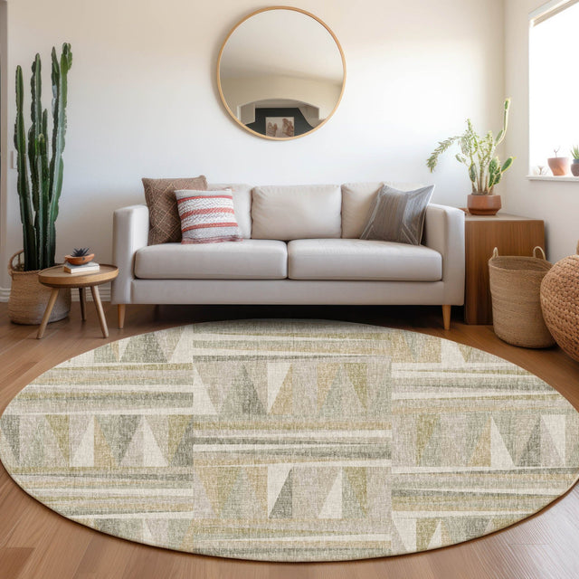 Dalyn Lorenzo LN2 Linen Rug shown in a room