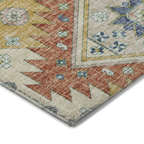 Dalyn Lorenzo LN3 Ivory Rug corner detail